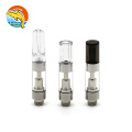 PCTG tank clear 0.5ml cbd pen cartridges packaging Chicago warehouse child lock 1ml press flat vape cartridge 510